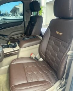 Brown Leather Seat Customization (2)
