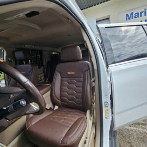 Brown Leather Seat Customization